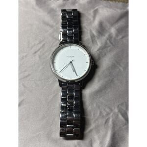 Nixon Women's Kensington Watch Quartz Silver Tone Dial Bracelet A3611920